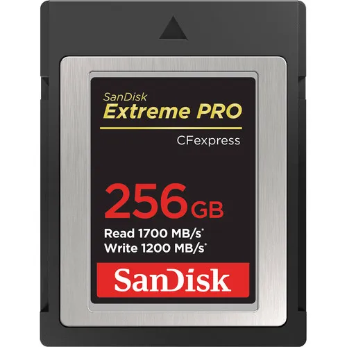 SanDisk 256GB Extreme PRO CFexpress Card Type