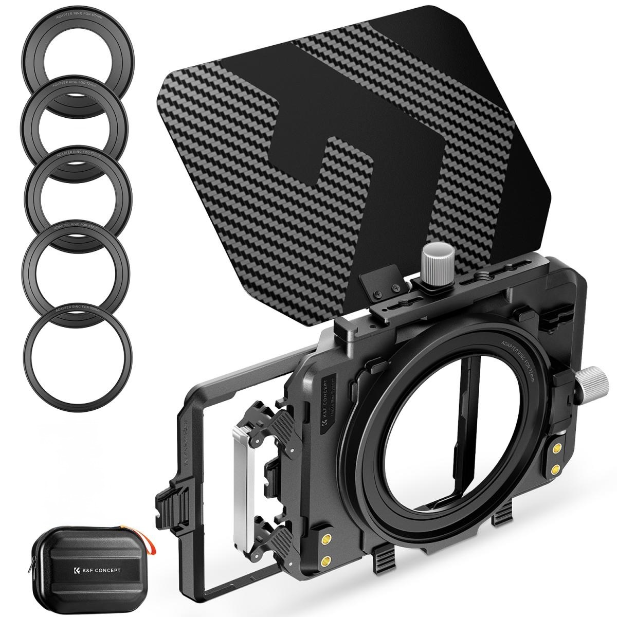 K&F Concept Two Stage 4 x5.65" Matte Box