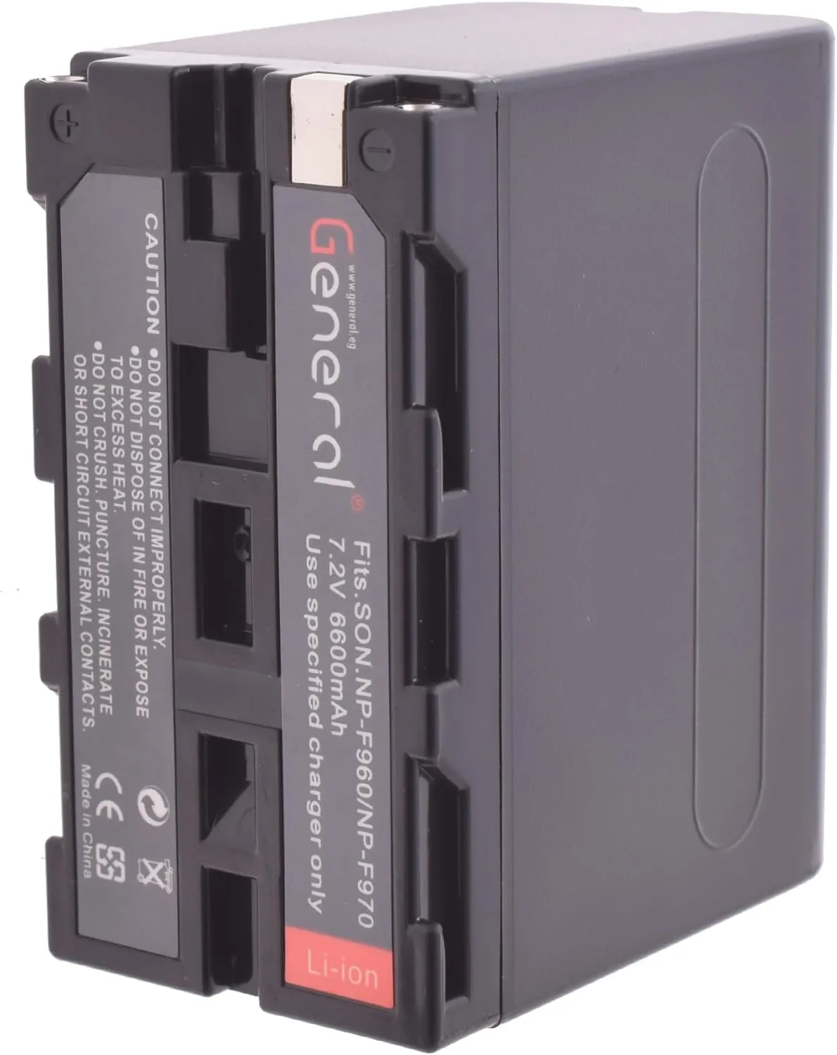 General Fits SON.NP -F960/NP -F970 7.2V 6600m