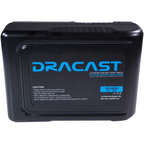 Dracast DS-90SC 14.8V 90Wh V-Mount Battery