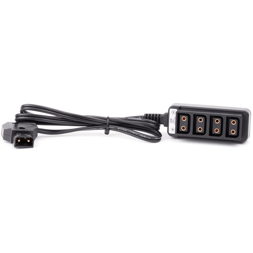 Wooden Camera 4-Way D-Tap Splitter Cable