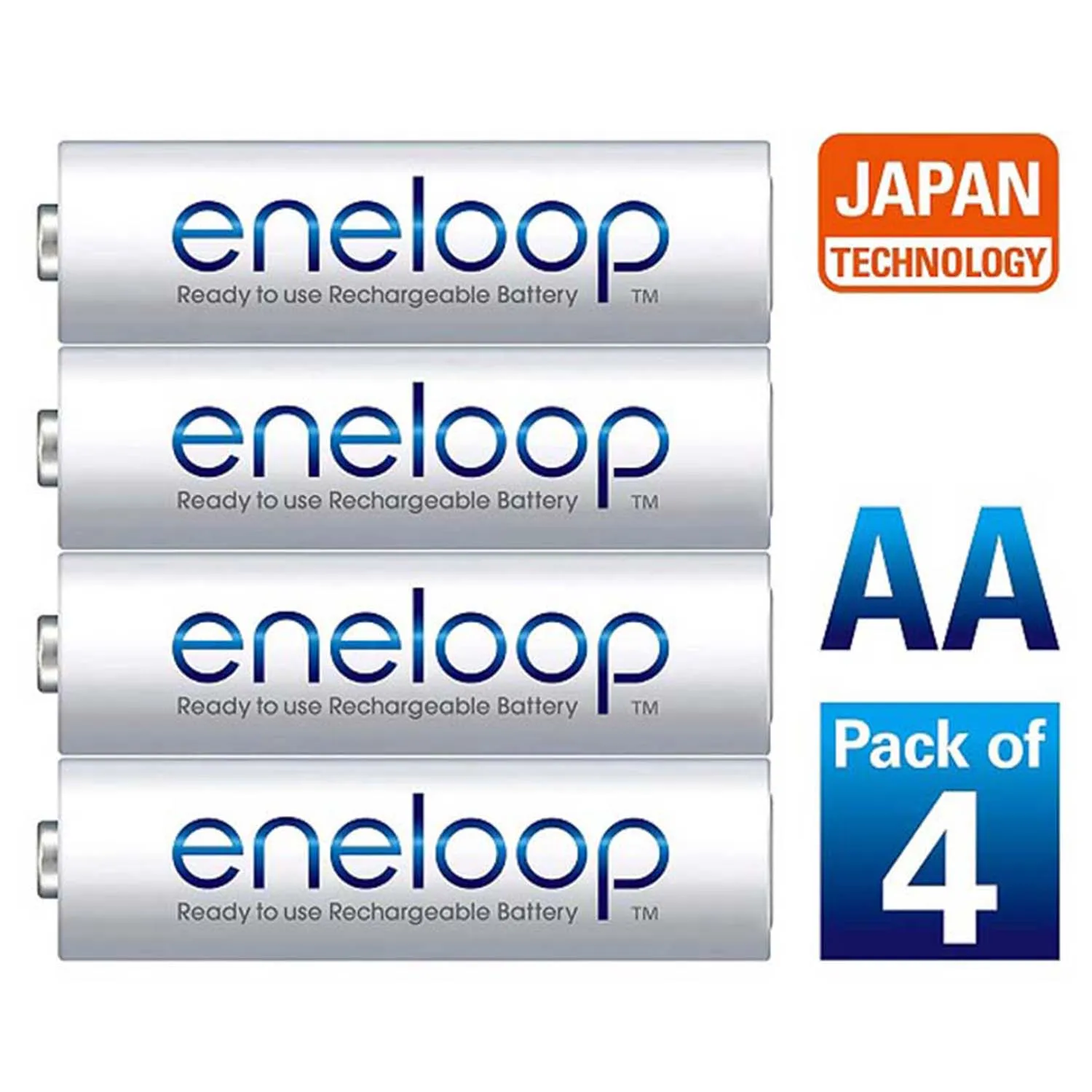 Panasonic eneloop AA (Pack of 4)
